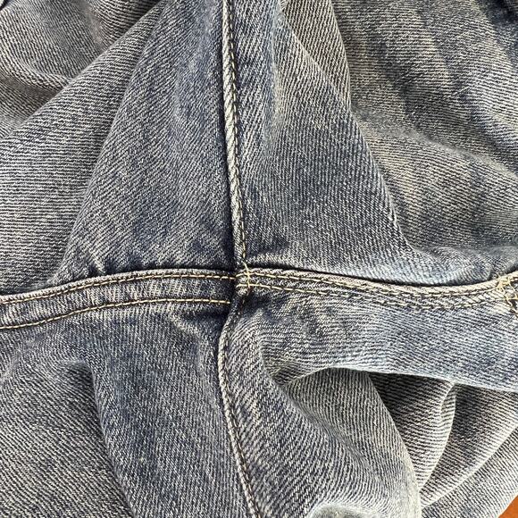 Current/Elliott The Boyfriend Jeans Denim Blue Women’s Sz 25 High Rise Straight - Picture 7 of 11